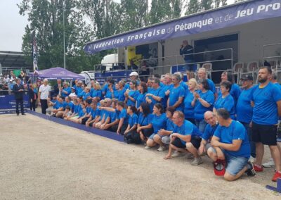 Championnat national de pétanque triplette mixte