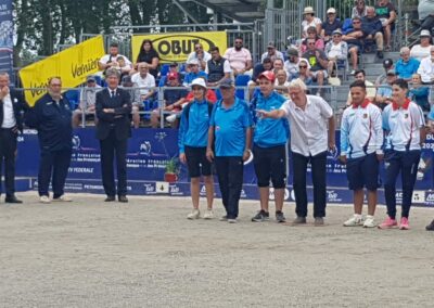 Championnat national de pétanque triplette mixte