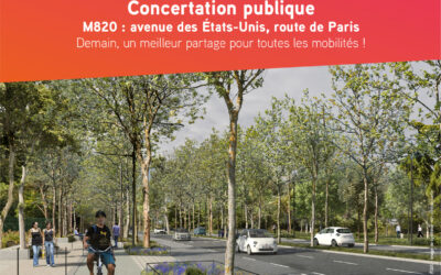 Concertation publique sur le réaménagement de la route métropolitaine M820