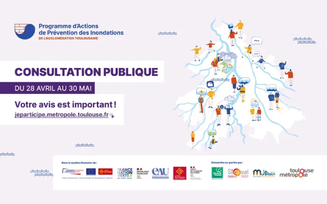 Consultation publique sur le Programme d’Actions et de Préventions des Inondations (PAPI)